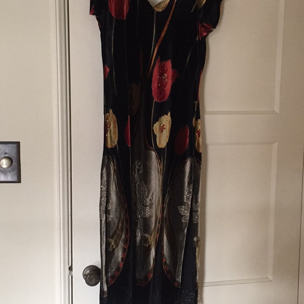 Dress; velvet;